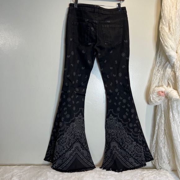 Free People | Jeans | Rare Free People Denim Super Flare Low Rise